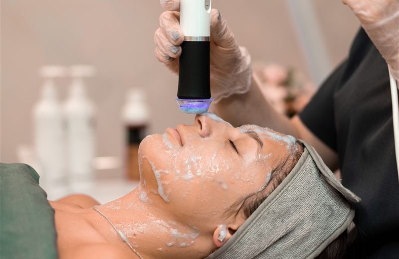 Glo2Facial treatment at the Staten Island studio